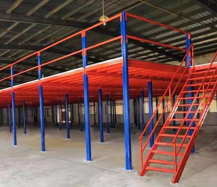 大型鋼結構貨架平臺